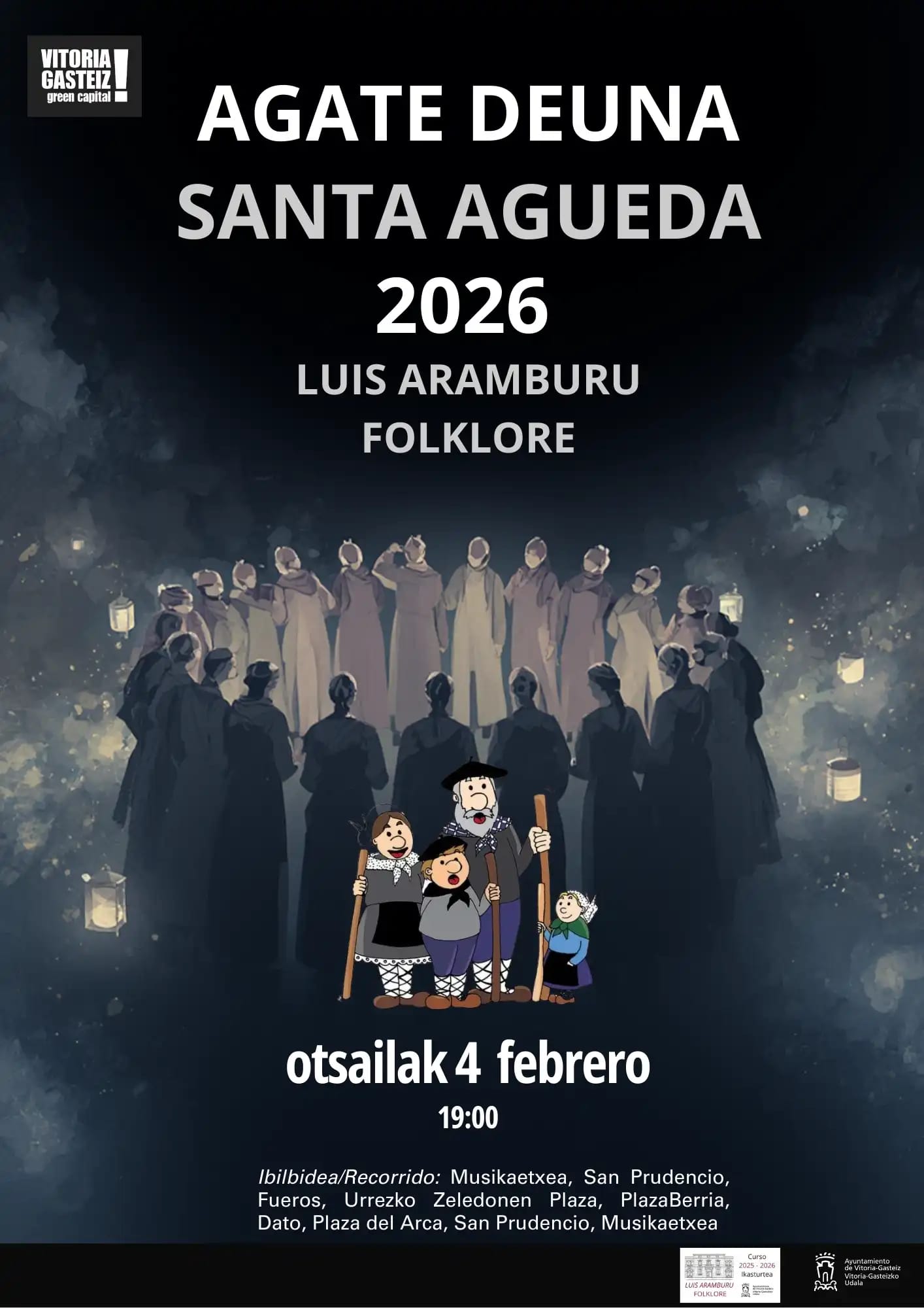 Santa Agueda 2026 Luis Aramburu Folklore