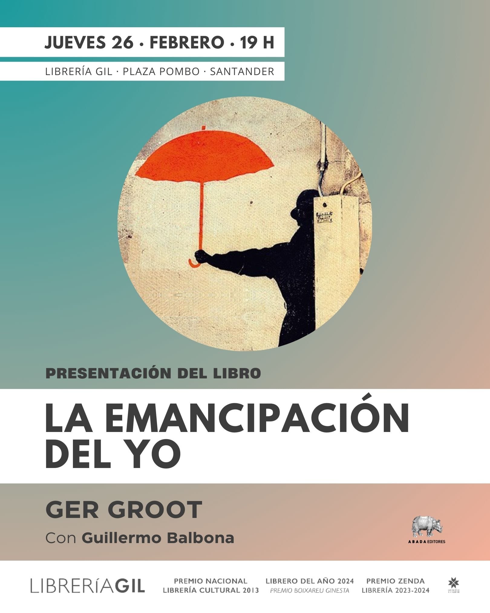Presentación de 'La emancipación del yo', de Ger Groot