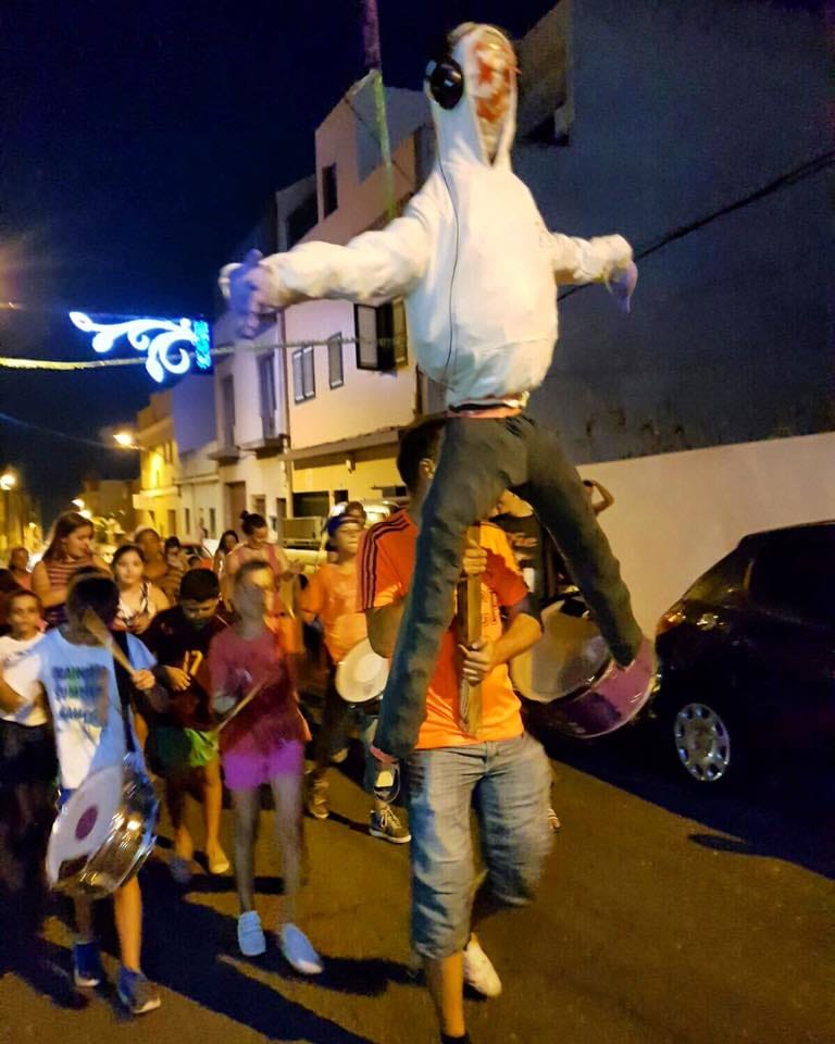 Quema del Haragán en La Verdellada