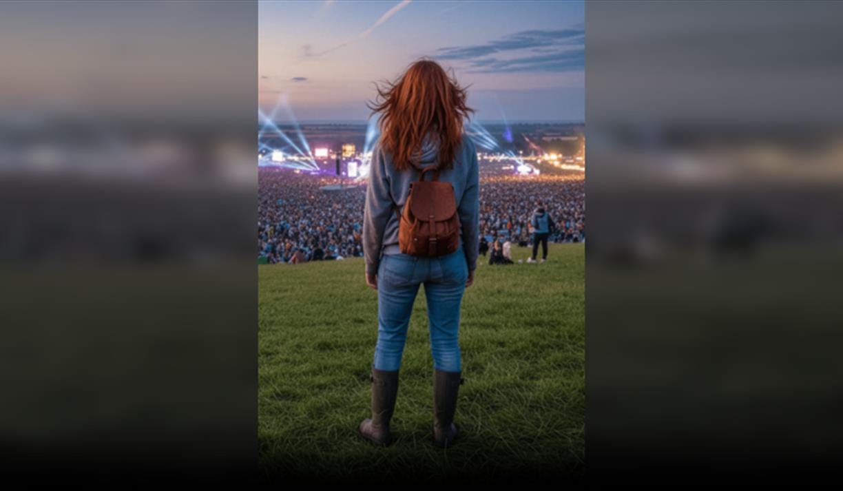 Neddy Goes To Glasto By Corrina O'beirne