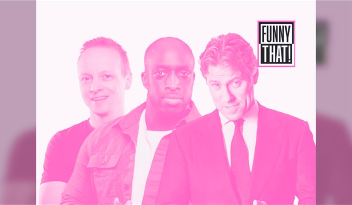 John Bishop, Emmanuel Sonubi and MC Stephen Grant