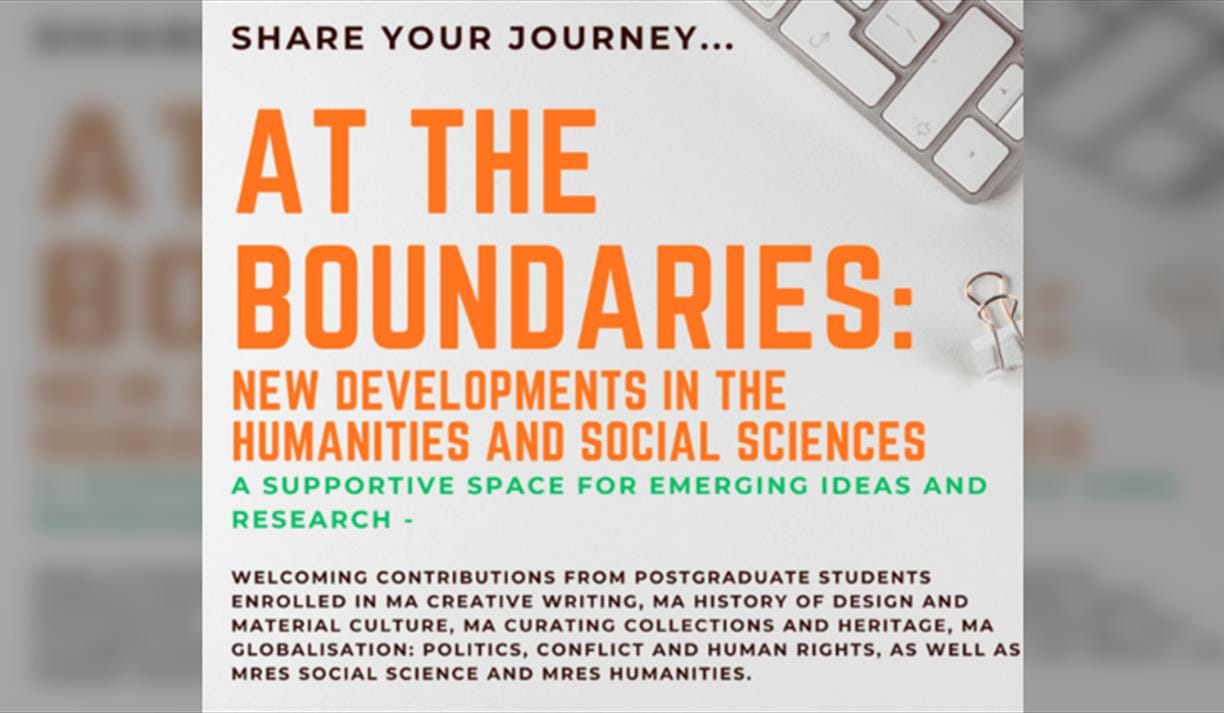 At the Boundaries: New Developments in the Humanities and Social Sciences