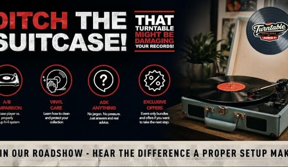 Turntable Sessions: Ditch the Suitcase!