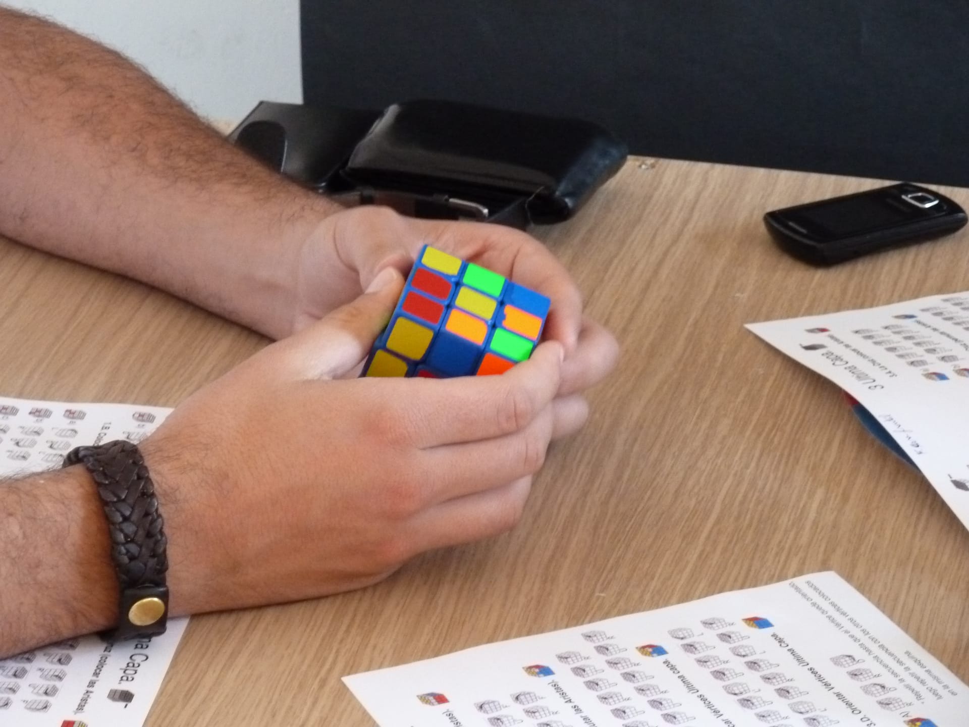 Iniciació al cub de Rubik 3x3x3