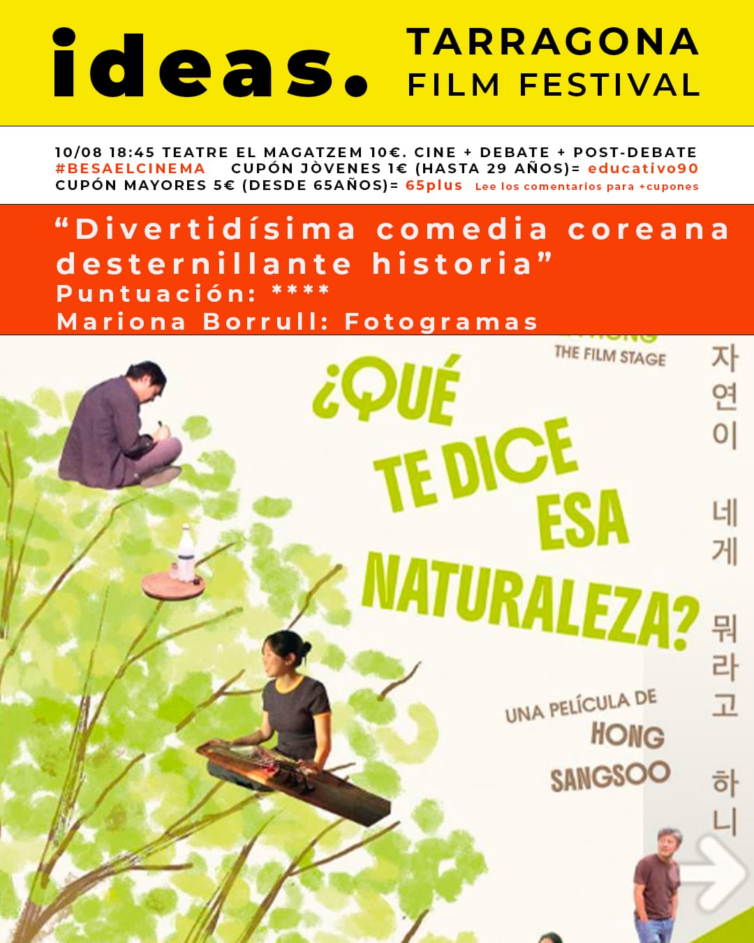 Ideas. Tarragona Film Festival | ¿Qué te dice esa naturaleza?