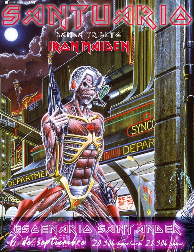 Santuario - Concierto tributo a Iron Maiden