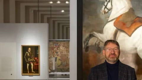 Conferencia de Víctor Cageao sobre la Galería de las Colecciones Reales