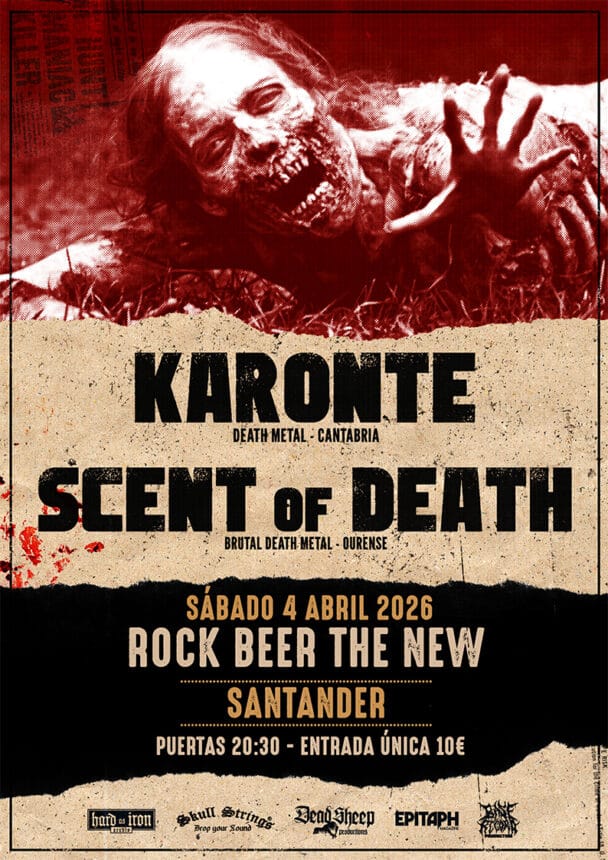 Noche de Metal con Karonte y Scent of Death
