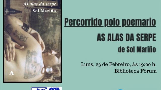 Recorrido por el poemario de 'As alas da Serpe' de Sol Mariño