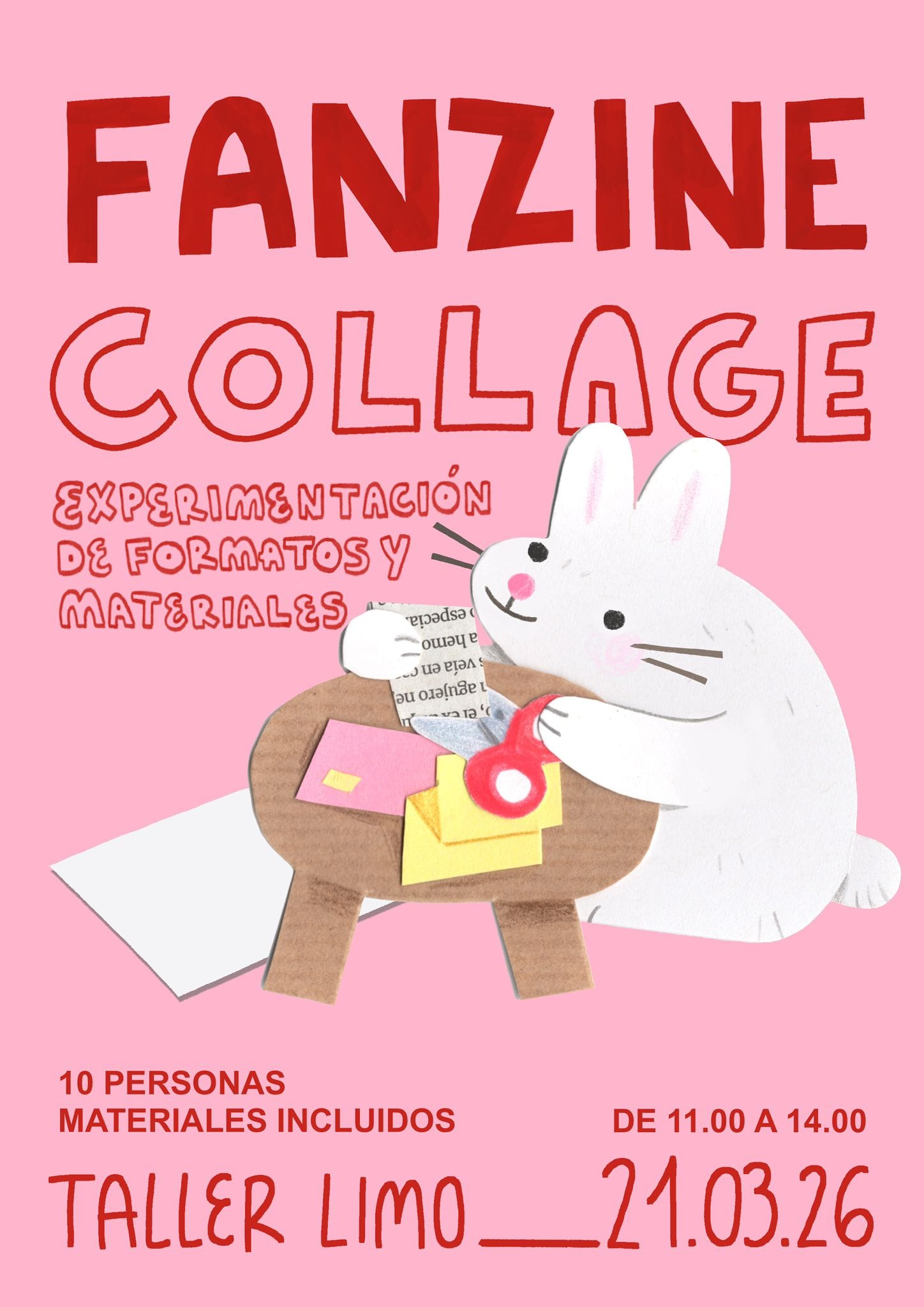 Taller de fanzine y collage