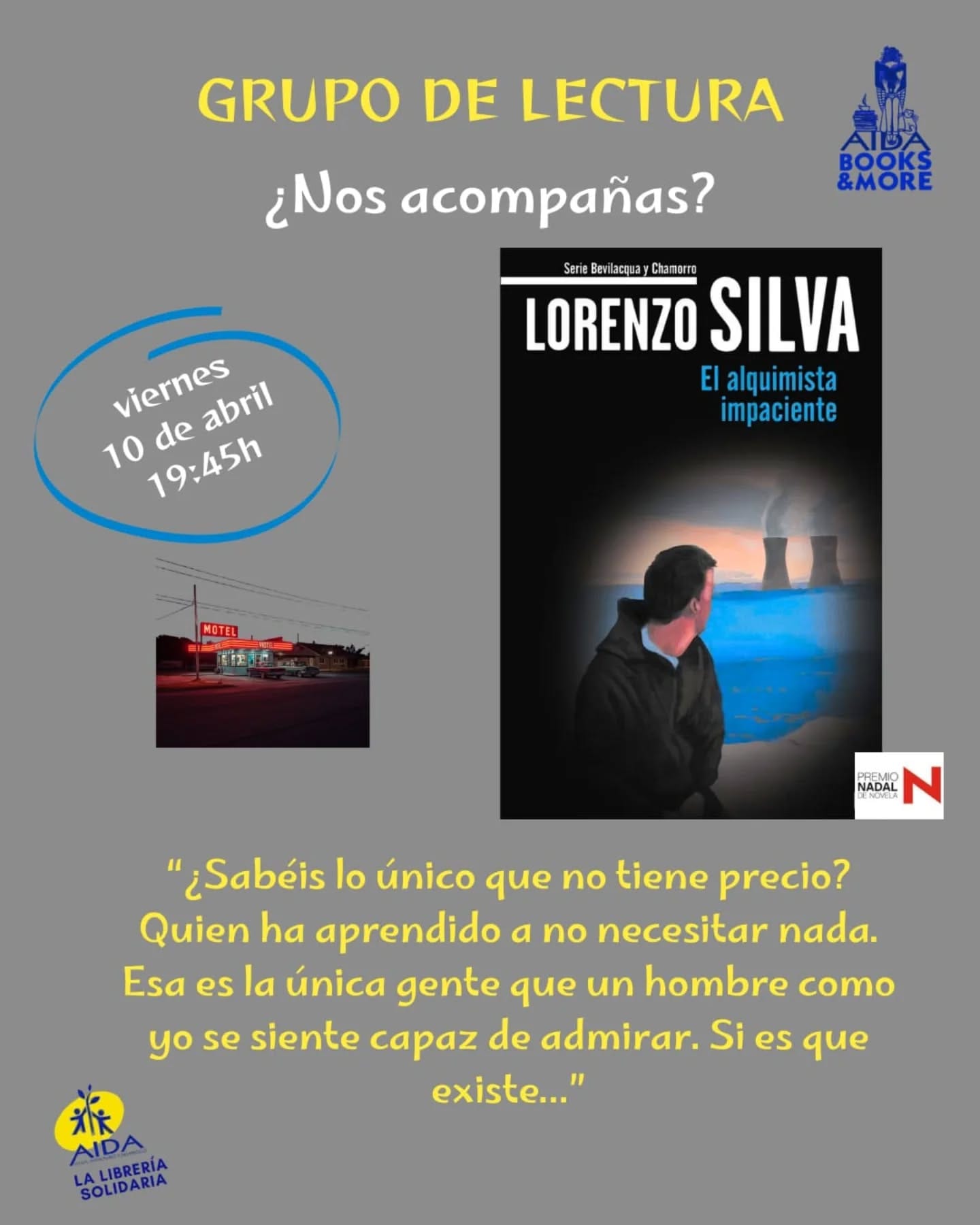 Grupo de lectura: El alquimista impaciente