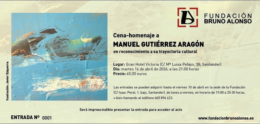 Cena Homenaje a Manuel Gutiérrez Aragón