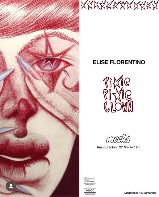 Exposición 'Pixie Pixie Clown' de Elise Florentino
