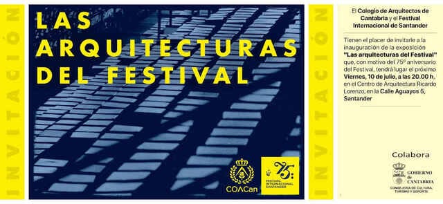 Las arquitecturas del Festival FIS