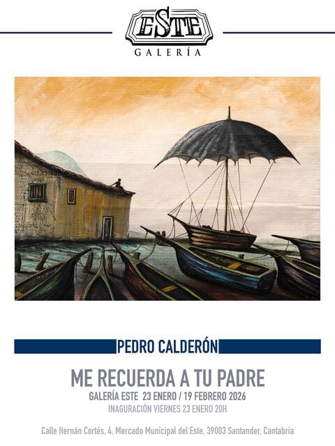 Me recuerda a tu padre, obras del artista Pedro Calderón