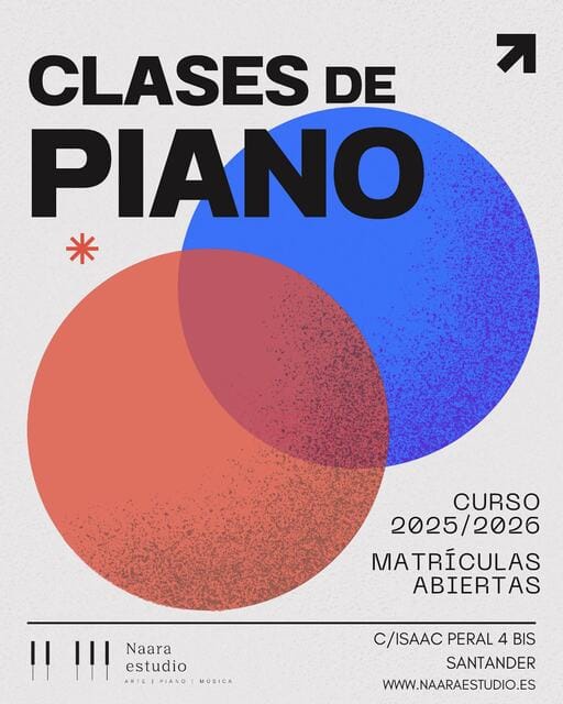 Curso académico 2025-2026 en Escuela de Piano Naara Estudio