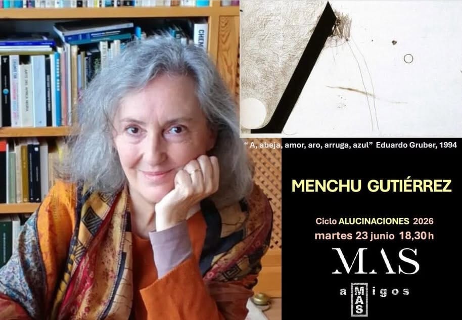Alucinaciones: Menchu Gutiérrez aborda A, abeja, amor, aro, arruga, azul