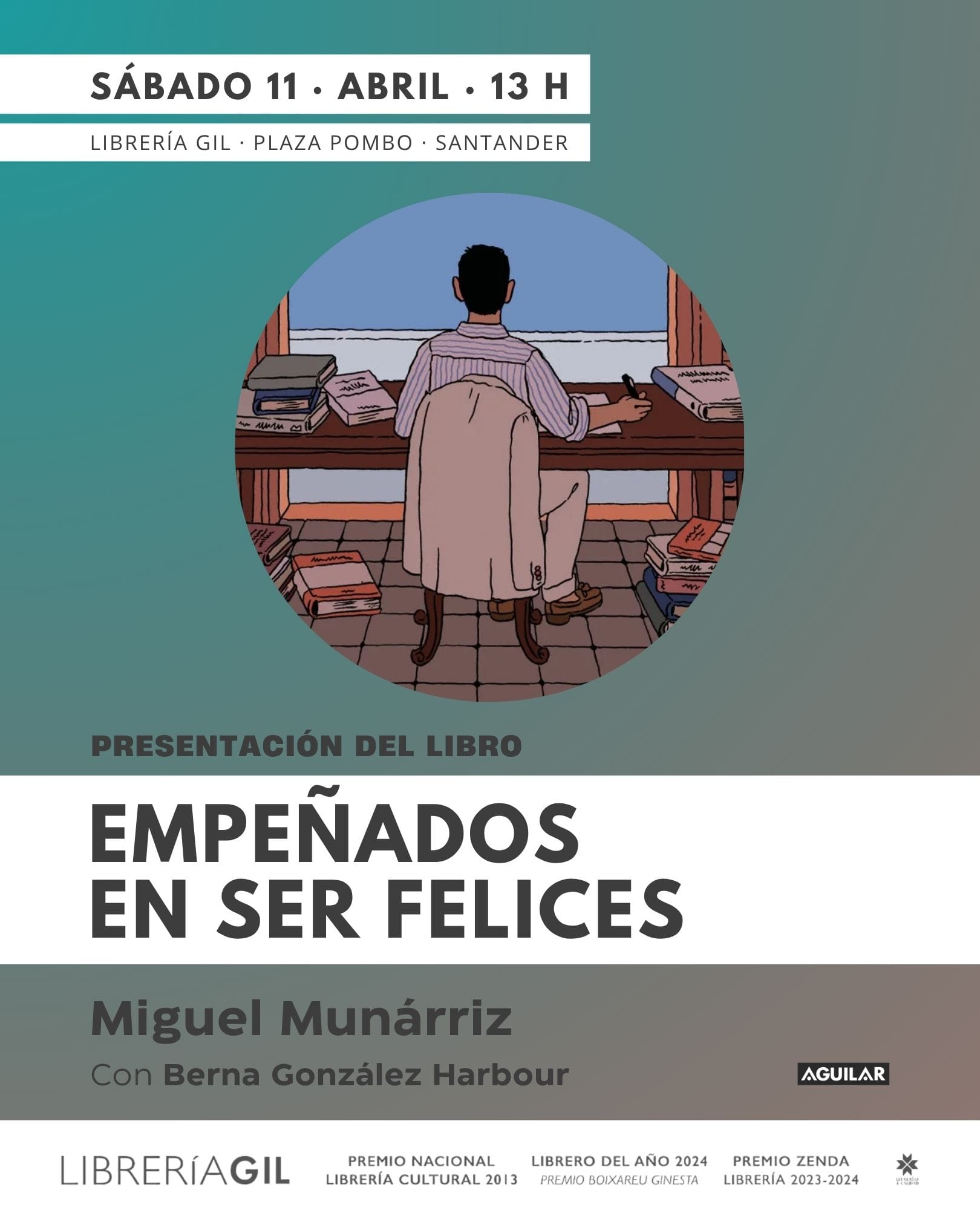 Presentación del libro 'Empeñados en ser felices'