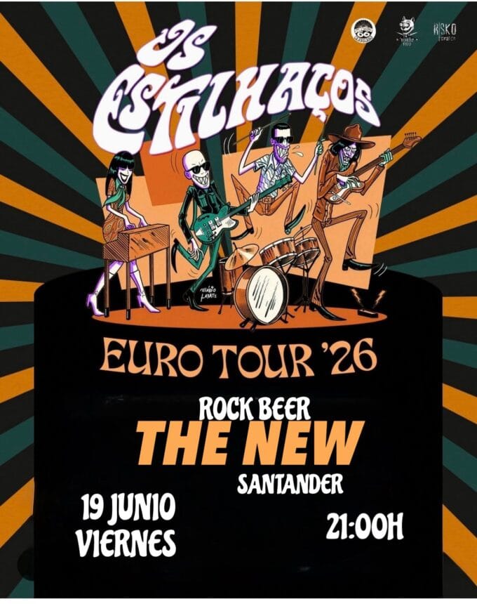 Concierto de Os Estilhaços en Santander