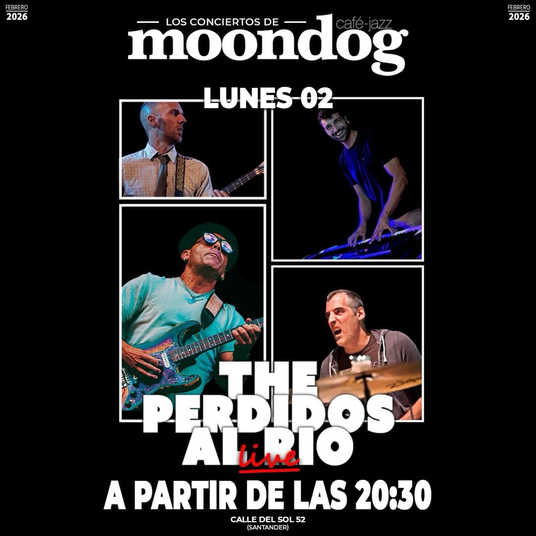 The Perdidos al Río en concierto