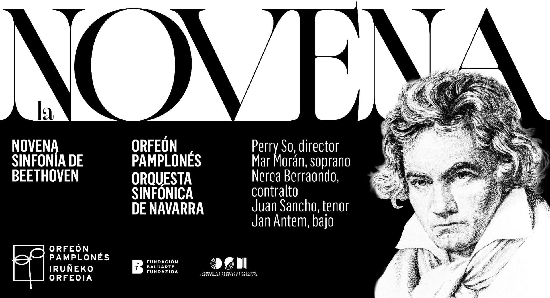 Novena Sinfonía de Beethoven - Orfeón Pamplonés y OSN