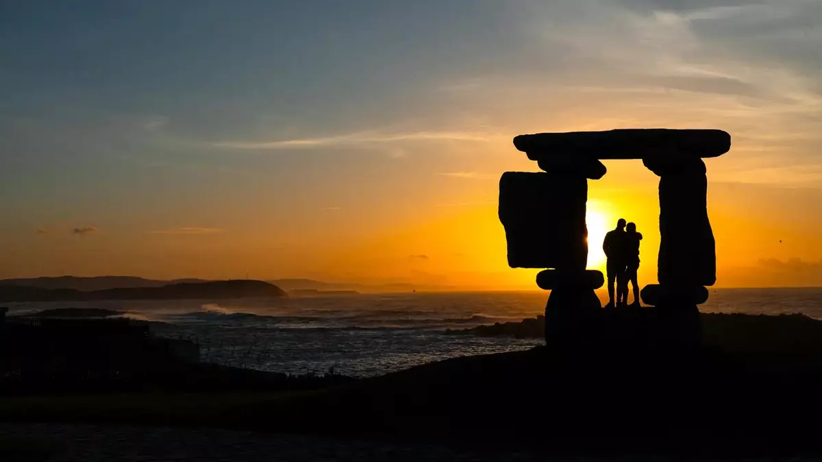 Donde ver el la puesta de sol en La Coruña