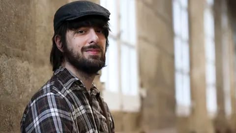 Actuación musical callejera de David Uclés