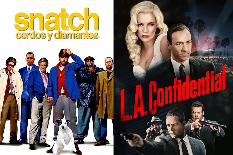 Snatch. Cerdos y diamantes + L.A. Confidential