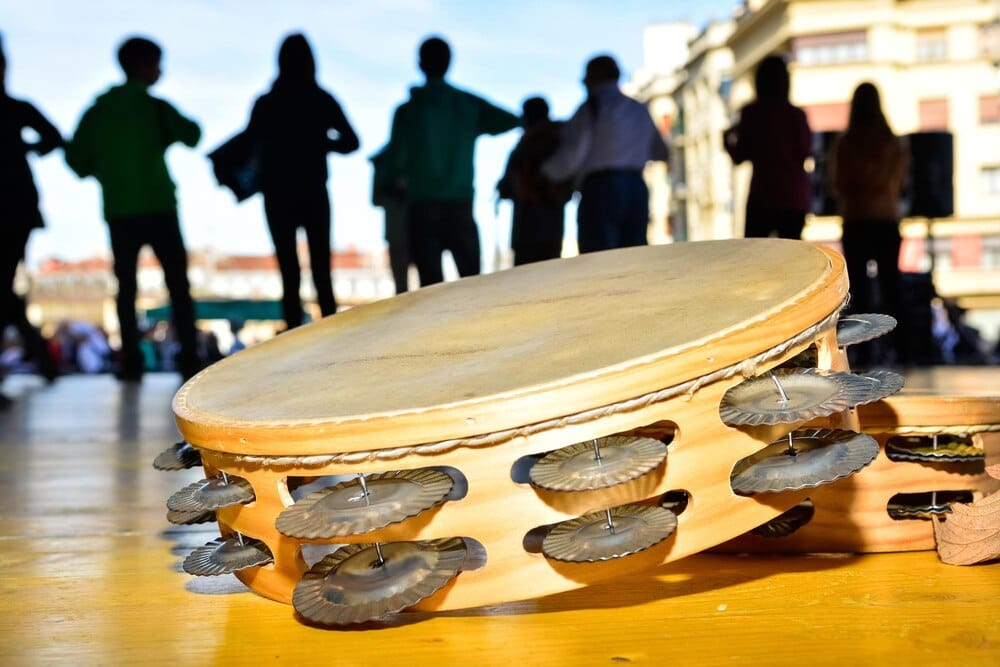 Actuación de pandereteiras Miña Xoia