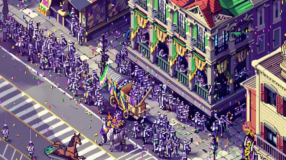 Pasacalles amenizado por Espadana Tradicional