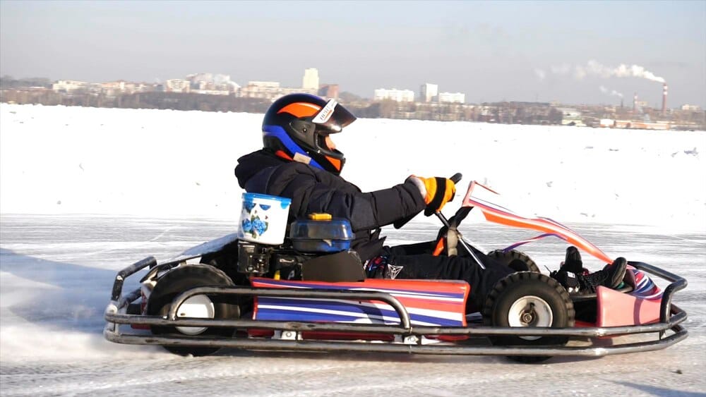 Pista de karts y pista de hielo en Samil