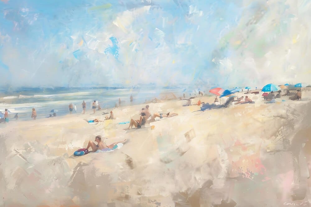 Praias galegas, retrato do verán