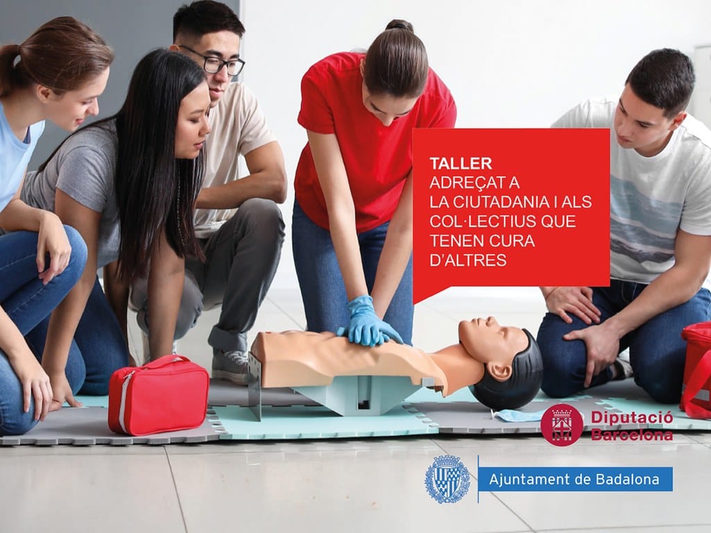 Taller de primeros auxilios y el uso del desfibrilador para la ciudadanía