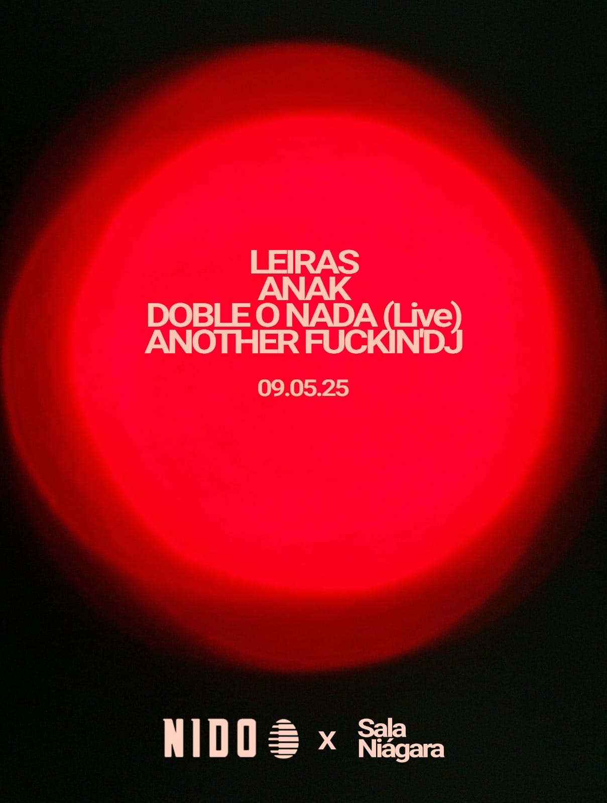 Nido Cantabria presenta a Leiras, Anak, Doble o Nada y Another Fuckin´Dj