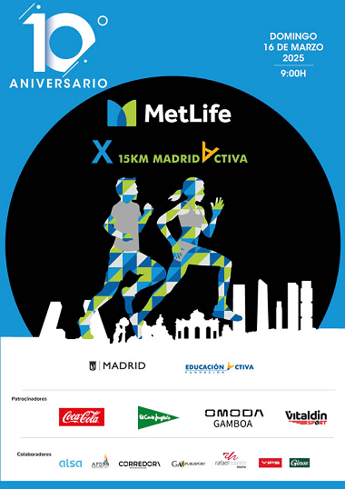 15Km MetLife Madrid Activa 2025
