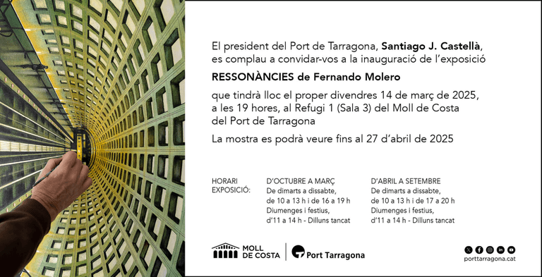 Inauguración de la exposición "Ressonàncies"