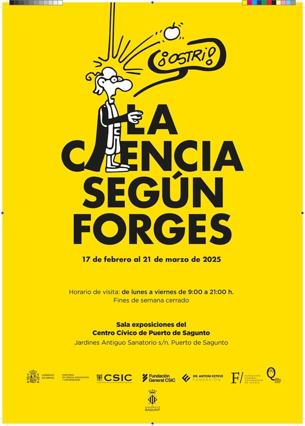 Exposición 'La Ciencia según Forges'