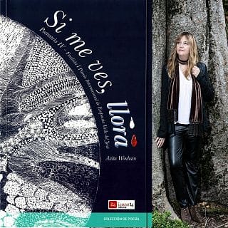 "Si me ves, llora". Recital poético con la autora, Anita Wonham, y Maru Bernal