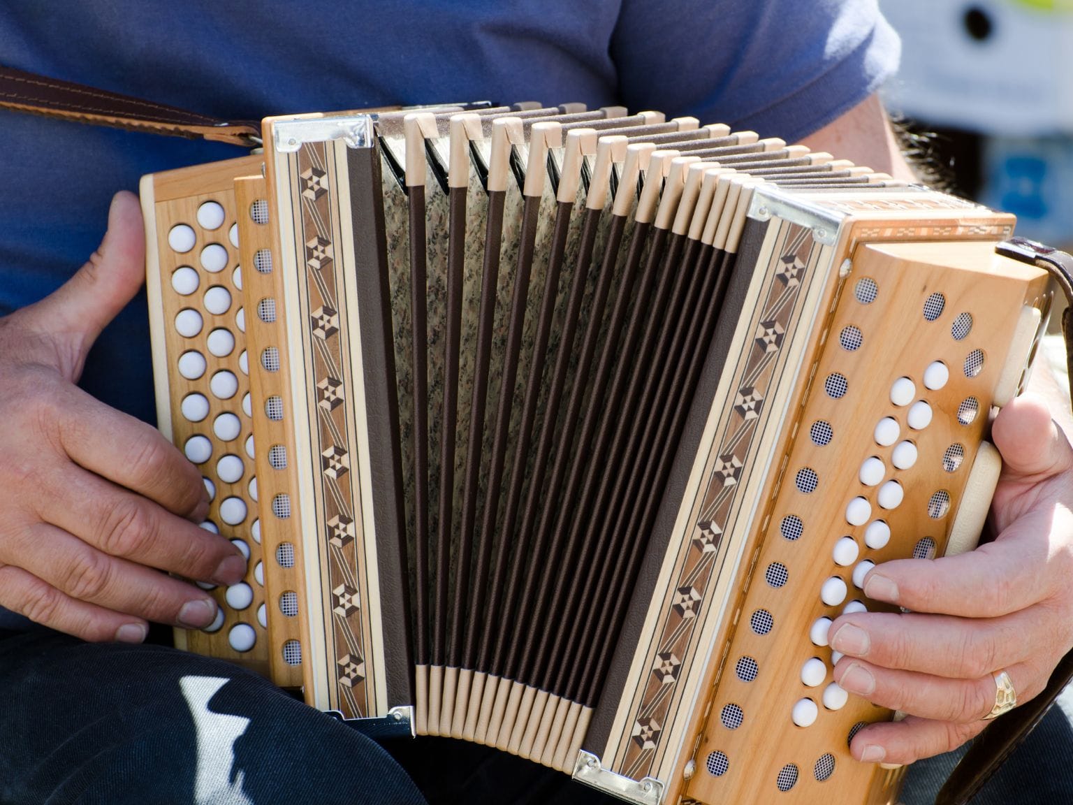 Musika eskolako akordeoi ikasleak