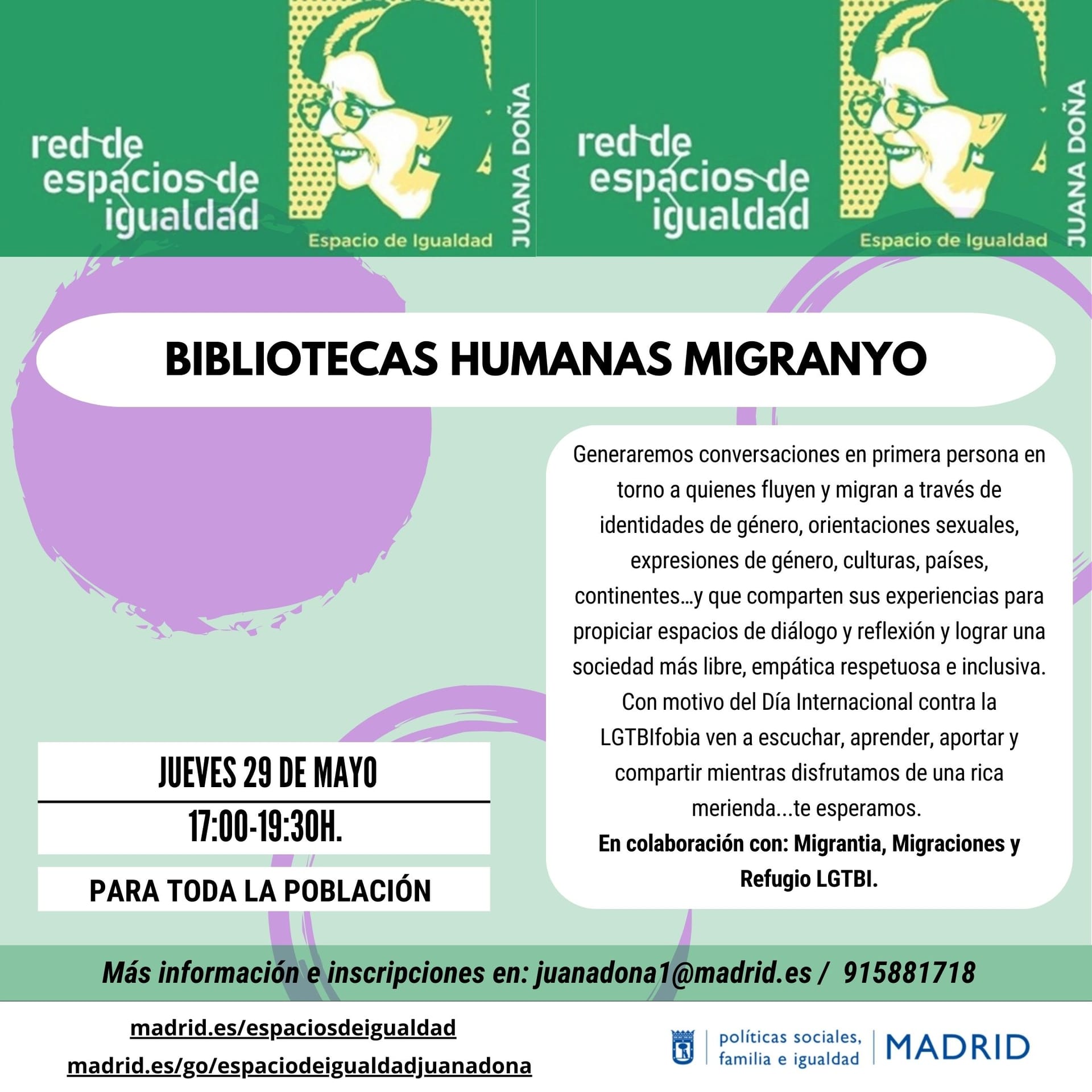 Bibliotecas Humanas migranYO