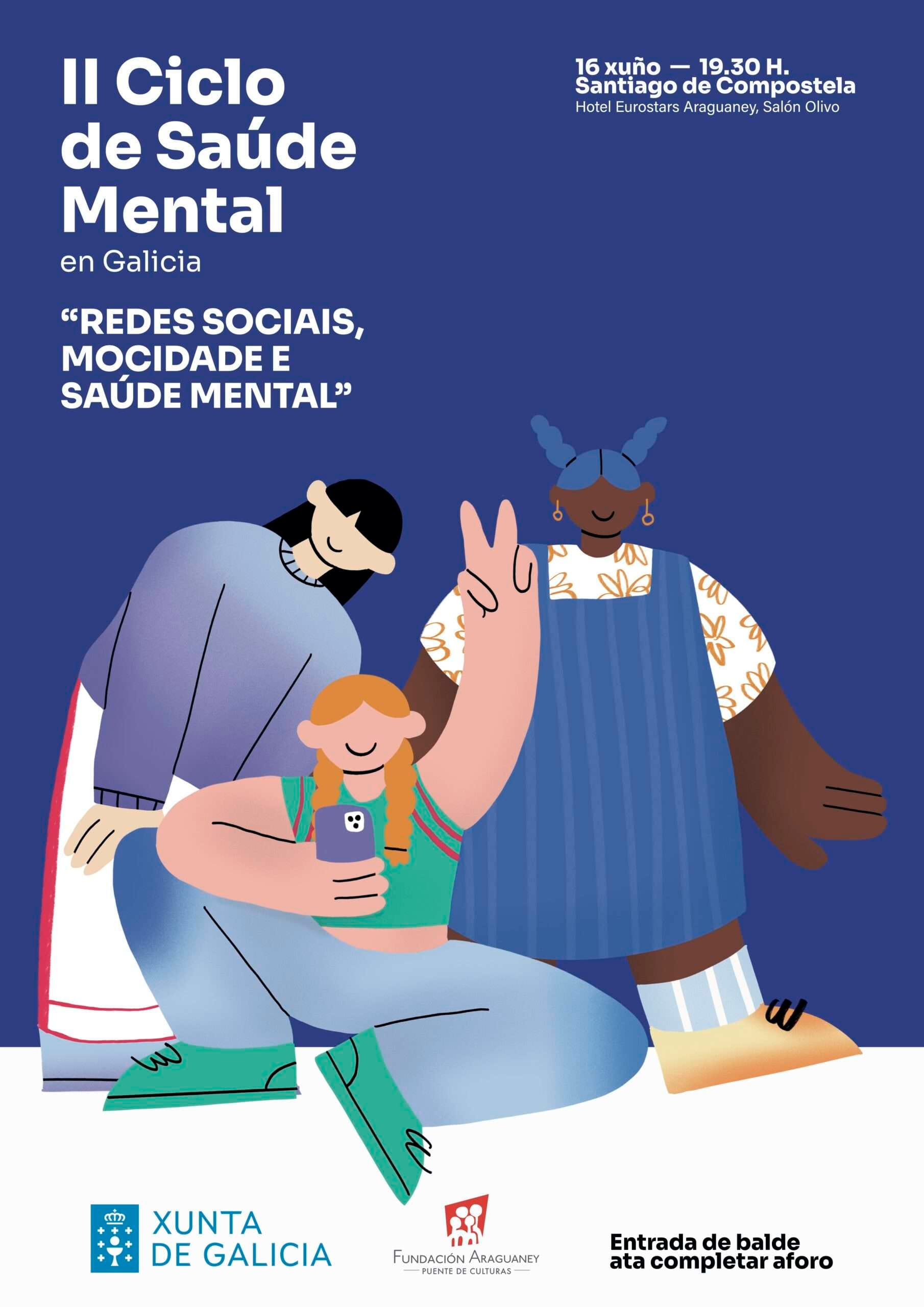 As redes sociais e a saúde mental infantil, protagonistas da primeira xornada do II Ciclo “Saúde mental en Galicia”