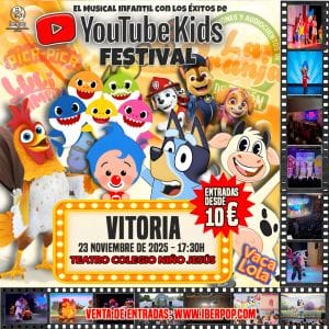 EL MUSICAL INFANTIL CON LOS EXITOS DE YOUTUBE KIDS
