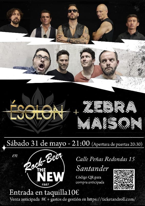 Ésolon y Zebra Maison en concierto