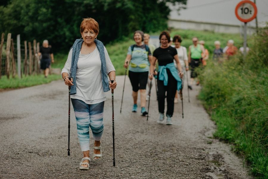 Marcha nórdica Salida a pasear