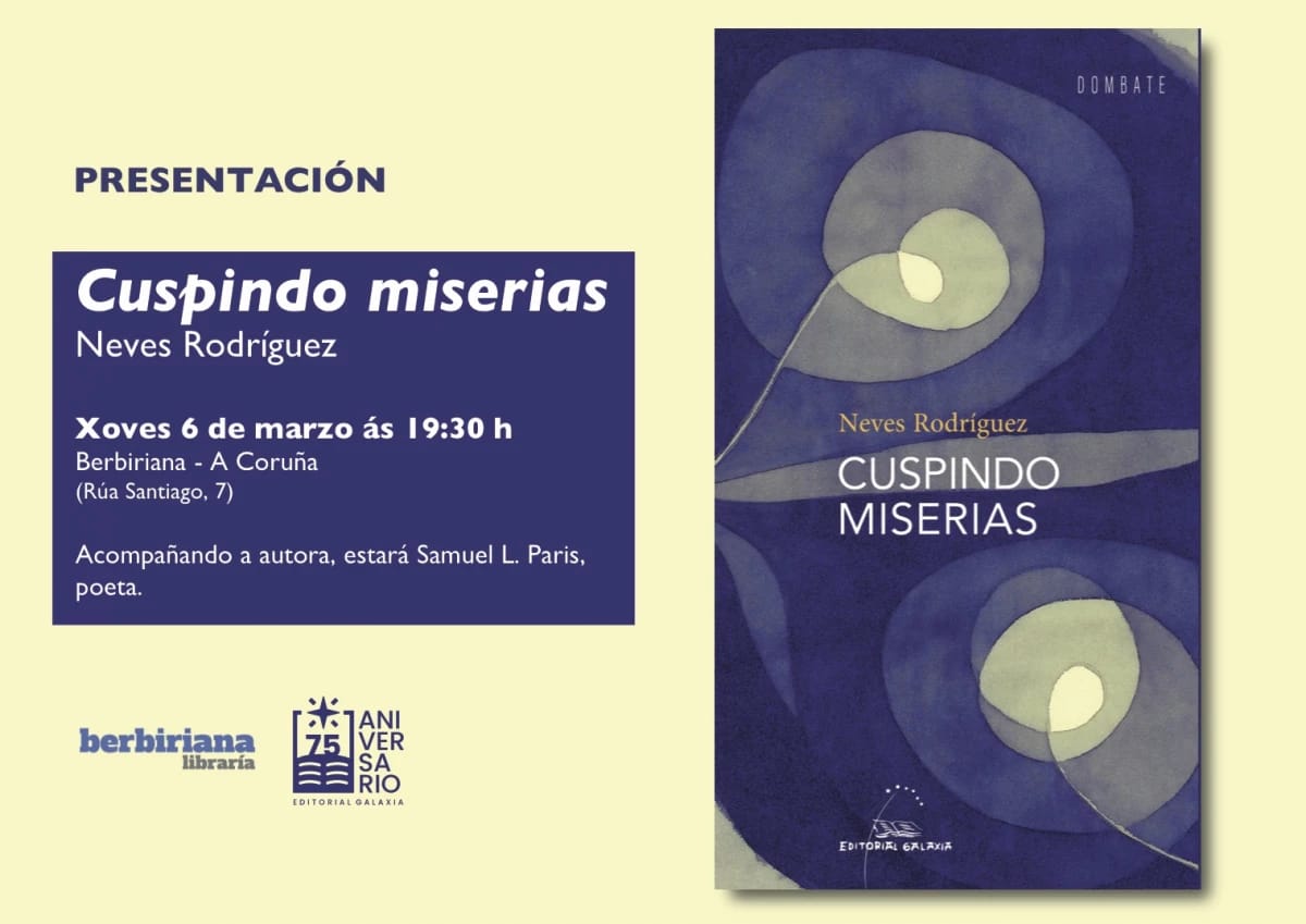 Presentación del libro "Cuspindo miserias"