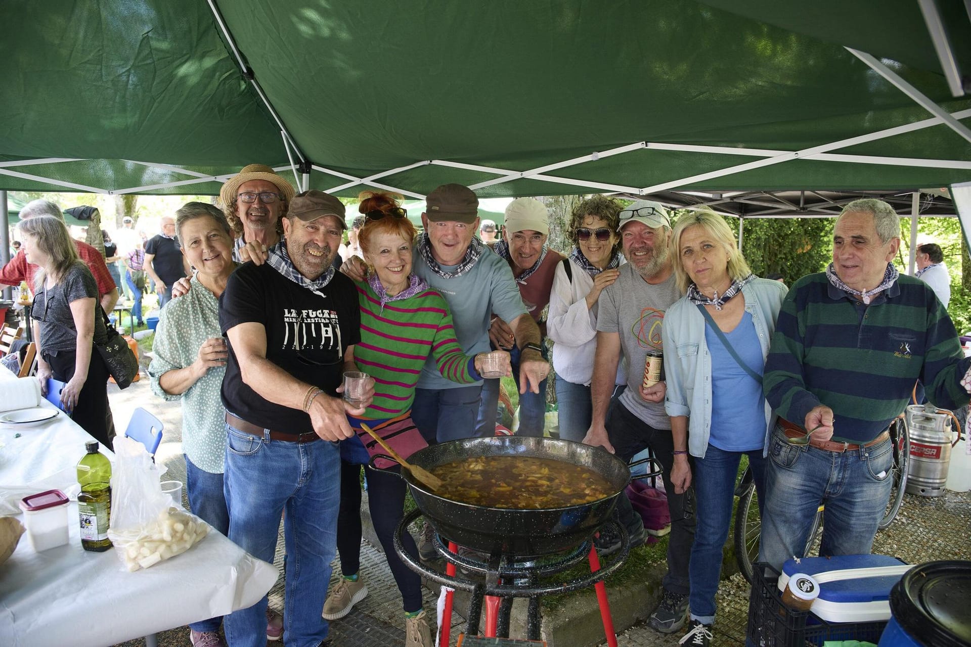 Calderetes populares en La Txantrea