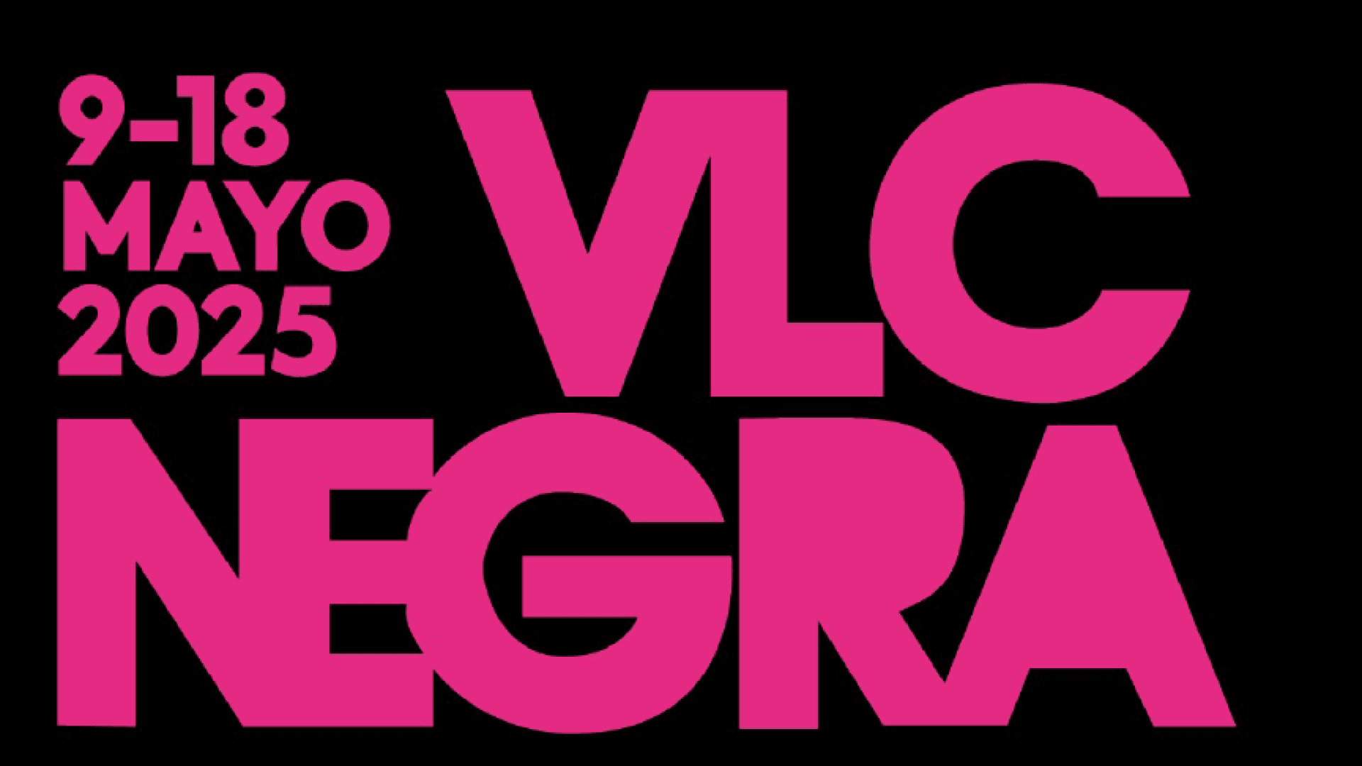 Festival VLC Negra Bibliotecas Municipales