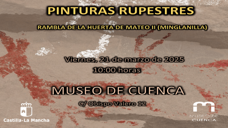 Inauguración de la vitrina ‘Arte Rupestre Levantino: La Rambla de la Huerta de Mateo II’
