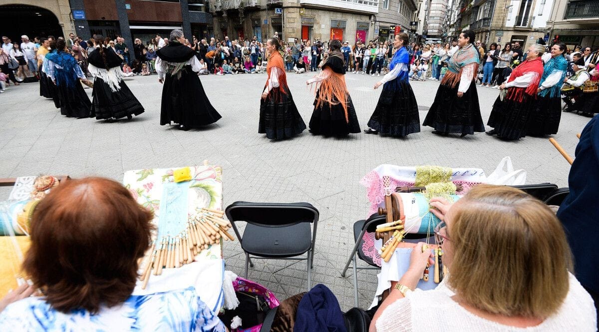 Palillada en la Plaza de la Peregrina