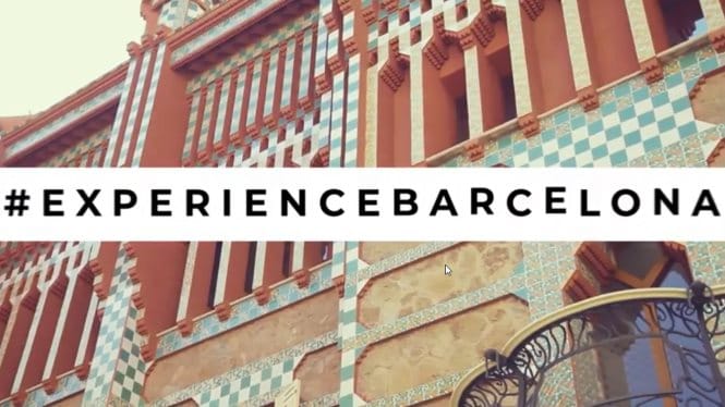 #ExperienceBarcelona, u otra manera de vivir un intenso fin de semana en Barcelona